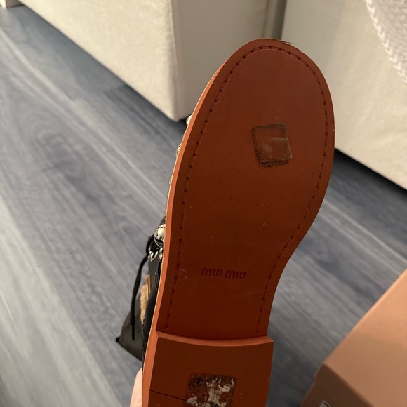 NWT Miu Miu Combat Boots - Picture 4 of 7